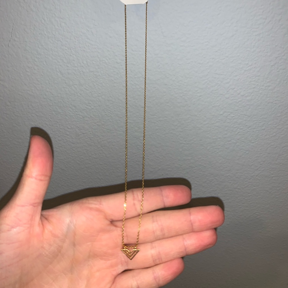 Brand new gold necklace